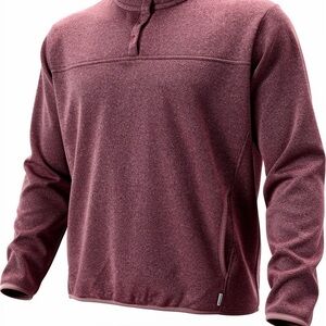 Eddie Bauer Maroon Lightweight Shirt Jacket